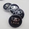 4 шт. Колпачок ступицы колеса Lada 69 мм 56 мм(ID) Колпак на диск Колпачок ступицы Колпак колеса Эмблема LADA Аксессуары для стайлинга автомобиля