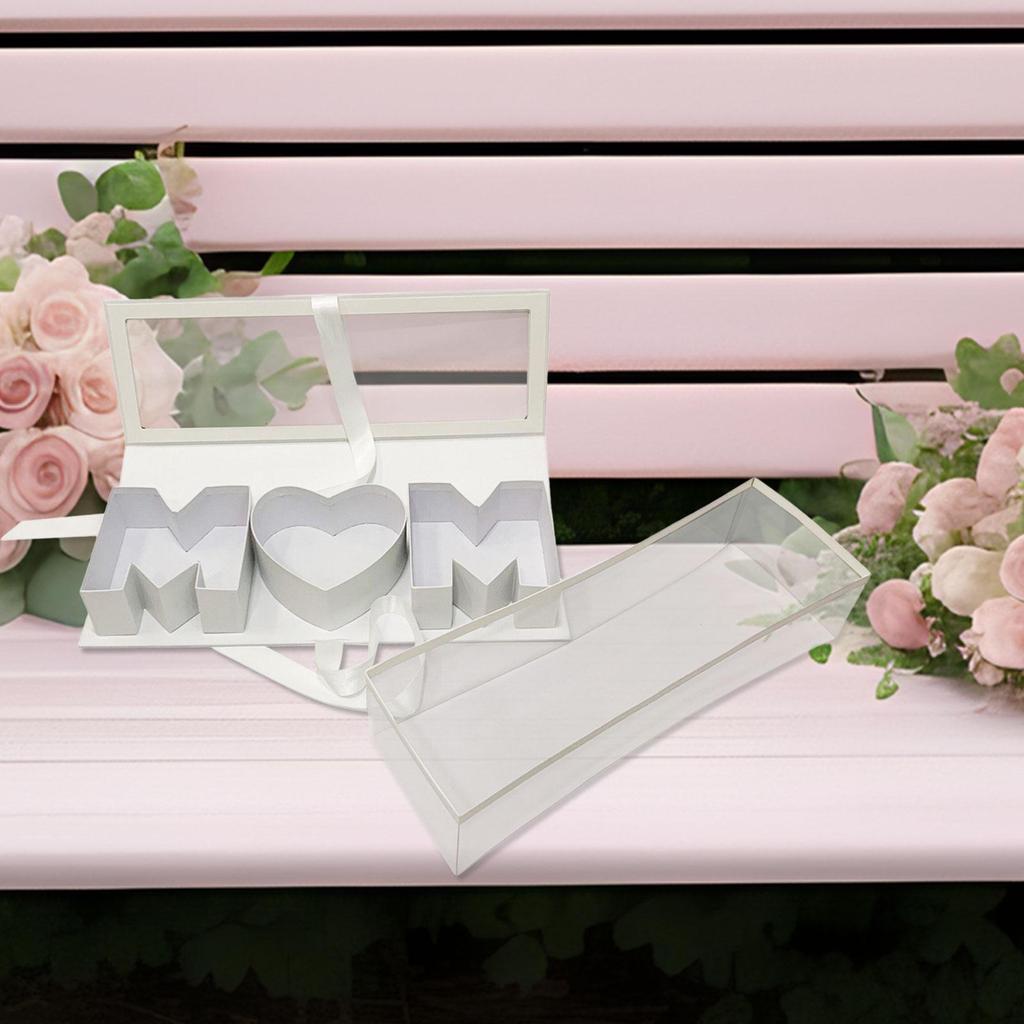 Пустая коробка для цветов в форме буквы Forever Soap Packaging DIY Gift Decoration