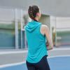 Мужской летний быстросохнущий спортивный жилет с капюшоном - Повседневный, дышащий, в европейском и американском стиле для бега на открытом воздухе и фитнеса