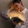 Портативный мини светодиодный ночник для защиты глаз, регулируемая настольная лампа с зажимом для учебы, перезаряжаемая для путешествий, чтения в спальне
