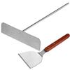 Crepe Spreader And Spatula Kit Sturdy Spatulas Set Crepe Spreader Tool Detachable Grip Efficient Pancake Flipper For Home