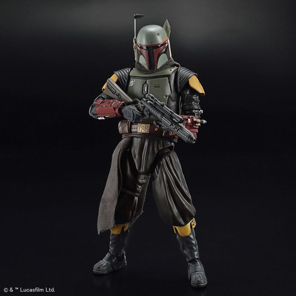 Star The Mandalorian The Boba Fett Scale Plastic Model Wars (STAR WARS Mandalorian) 1/12 Color-coded