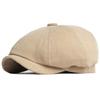 Ht4022 Berets 2022 Octagonal Newsboy Cap Men Women 100 %Cotton Beret Hat Spring Summer Male Female Beret Cap Hats For Men Women 