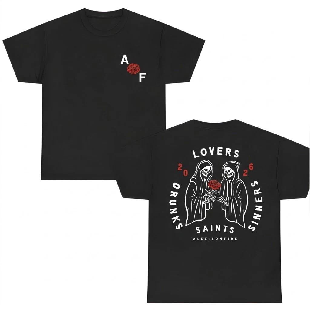 Alexisonfire Crisis 20 Years Roses Tour 2026 T-Shirt Unisex All Sizes Unisex T-Shirt