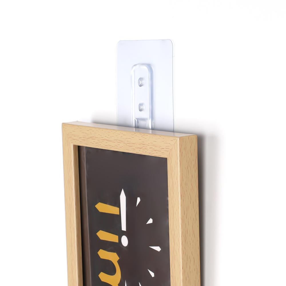 2 шт., без перфорационных винтов, немаркирующий стикер-крючок