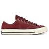 Converse 1970s Comfortable Versatile Low Top Canvas Shoes Unisex Sneakers Burgundy 162375c