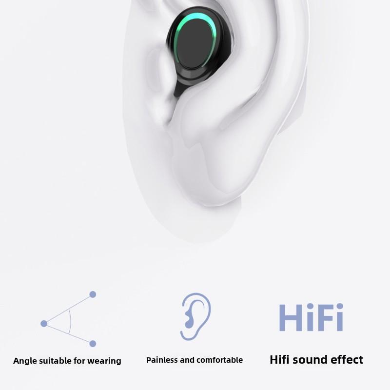Беспроводная Bluetooth-гарнитура с шумоподавлением и низкой задержкой TWS-наушники-вкладыши с длительным сроком службы батареи