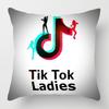 Декоративная наволочка с узором Тикток, мягкая наволочка для дома и автомобиля, 18 дюймов