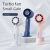Летний мини-портативный USB-турбинный вентилятор — ручной и настольный