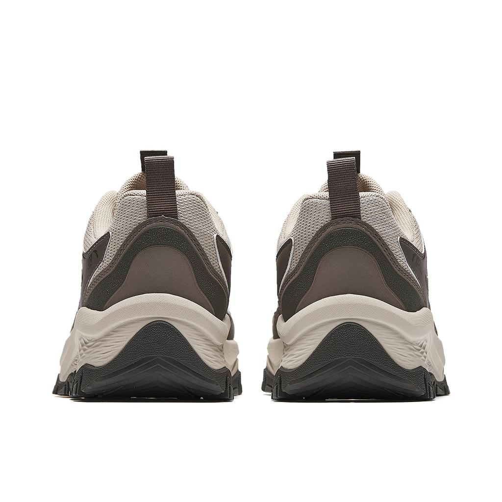 Anta Исследуйте Горные Простые Модные Амортизирующие Нескользящие Водонепроницаемые Низкие Походные Ботинки Мужские Походные Ботинки Коричневые 912545584-3