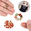 Украшения Dollhoues Миниатюрные мини-пуговицы DIY Кукольная одежда Пряжка для шитья Металлические пряжки