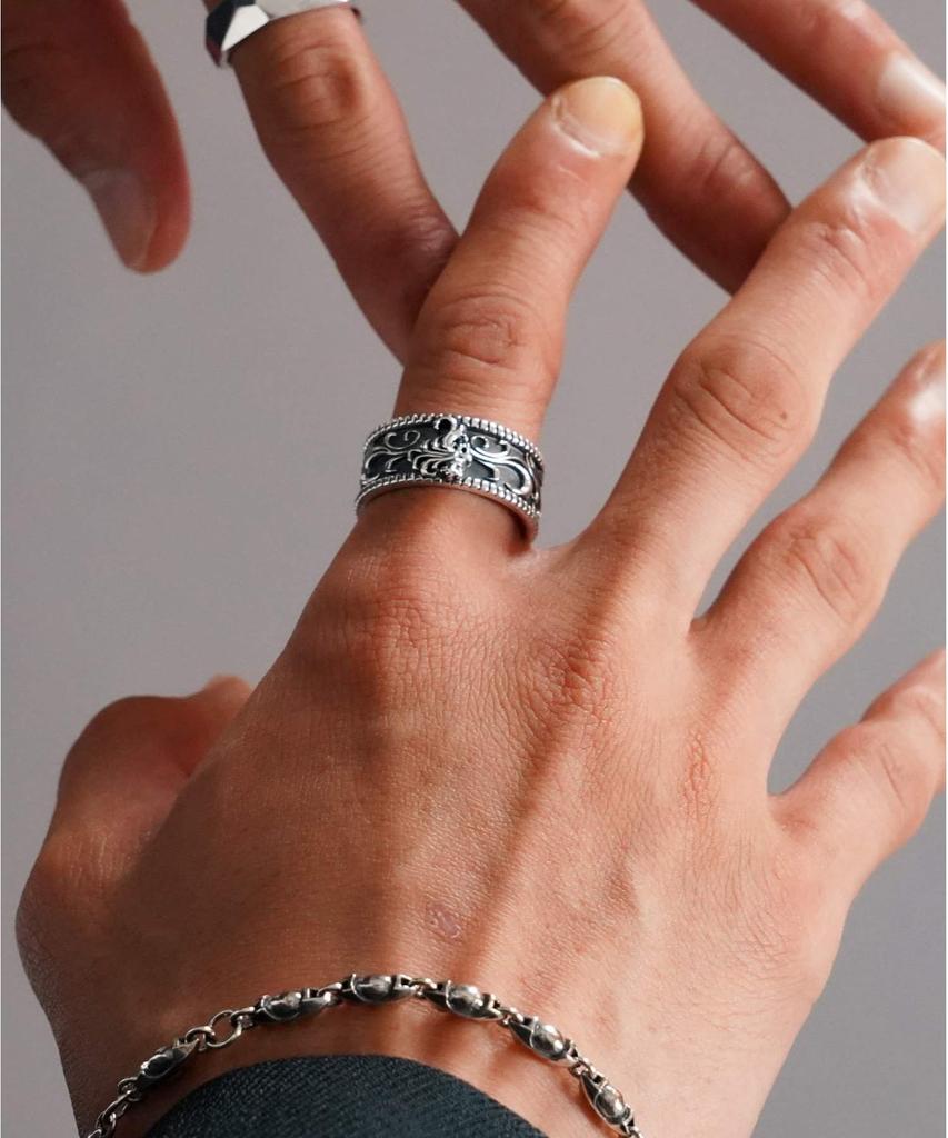 Кольцо Lionheart LH HOWL fat Mane Howl Silver Размер 15, 925,