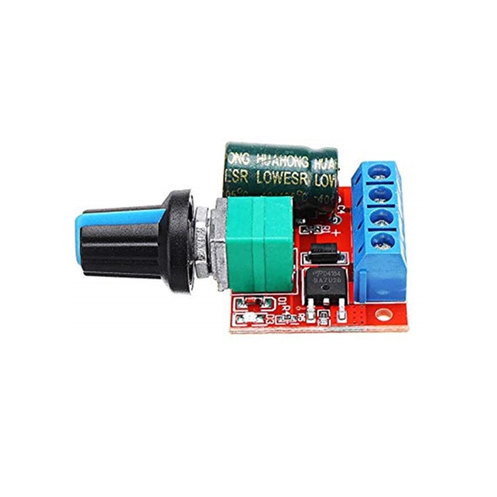 5A 90W PWM 12V DC Motor Speed Controller Module DC-DC 5V-35V Adjustable Speed Regulator Control Governor Switch 24V