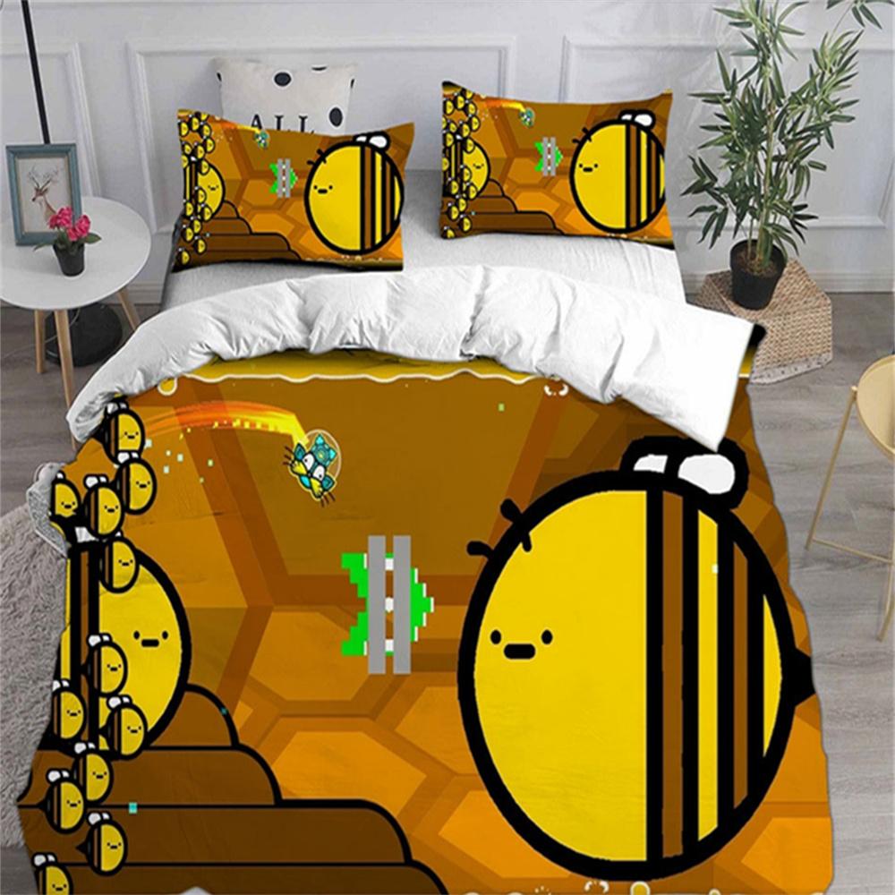 Комплекты постельного белья с 3D-геометрией, одеяло, покрывало, пододеяльник, наволочка, комплект из 2-3 предметов, украшение для спальни, домашний текстиль