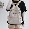 Student Cute Backpack Small White Duck Pendant Backpack  Travel Bag