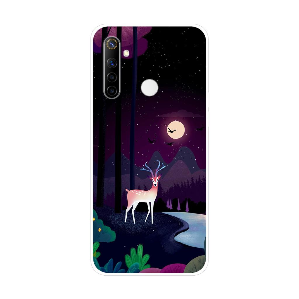 For Realme 6i Realme6i Case Soft Silicone Back Cover Cartoon Phone Case Fashionable