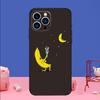 Cartoon Cute Fruit Yellow Banana Phone Case For iPhone 16 15 14 13 12 11 17 Pro Max Plus 12 13 mini 16e 17 Air Bumper Cover