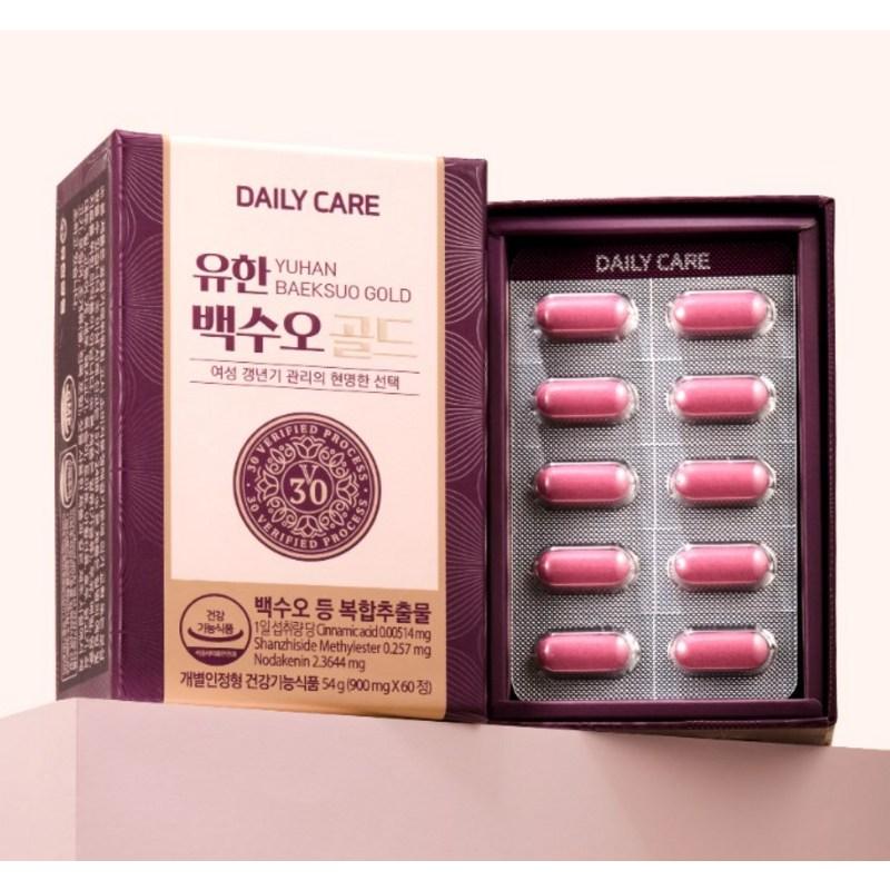 Daily Care Yuhan Baeksoo Gold, 60 tablets, 2 units