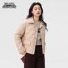 XueZhongFei Women's Chic Turn-Down Collar Short Down Jacket