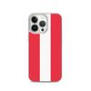 Coque iPhone - Drapeau Autriche - iPhone 13 Pro - Souple - Multicolore - Verticale