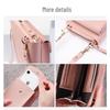Stylish Women's Mini Shoulder Bag: Versatile Korean Mobile Phone Holder & Wallet with Large Capacity and Multi-Card Slots