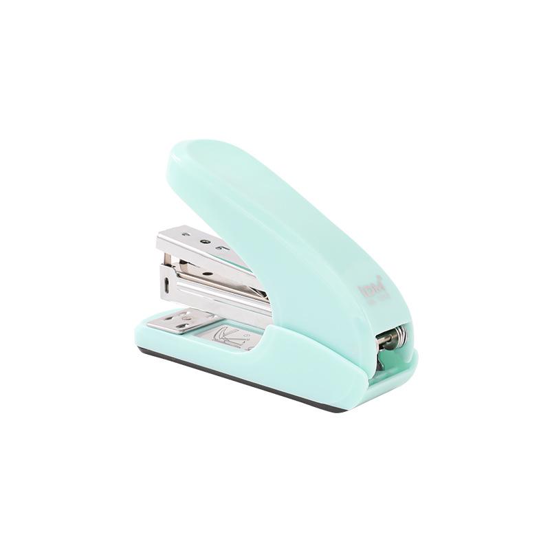 Colorful Mini Portable Stapler for Students - Labor-Saving Handheld Design