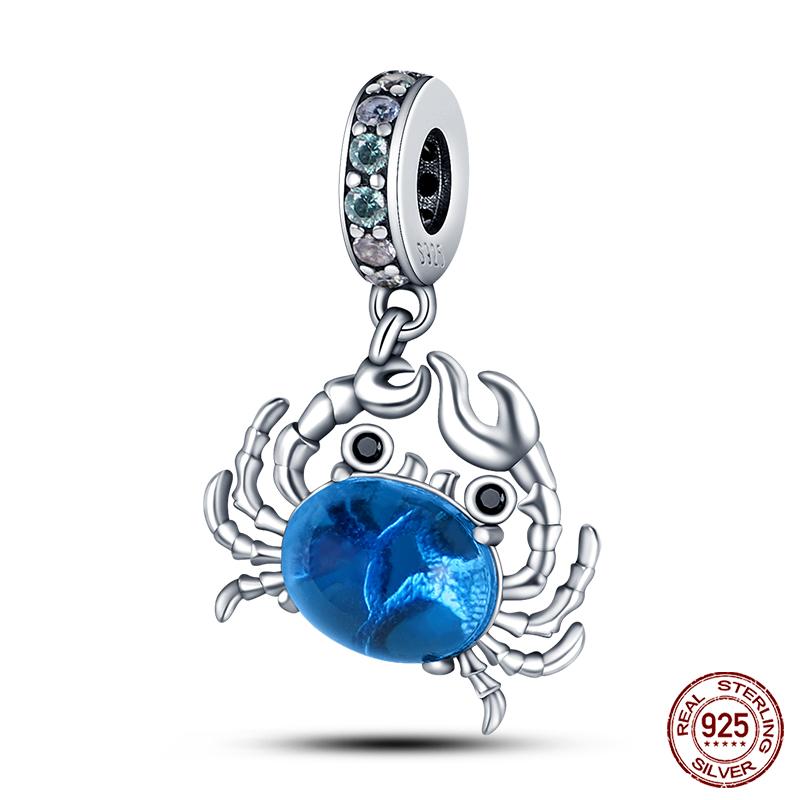 Оригинальные бусины-шармы серии Magic Color Chameleon Luminous из стерлингового серебра 925 пробы, подходящие для браслета, сделай сам, ювелирные изделия, подарки