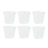 PYREX Blow Pudding Cups, 100ml, Set of 6, Heat-Resistant Glass, Microwave and Dishwasher Safe, CP-1884