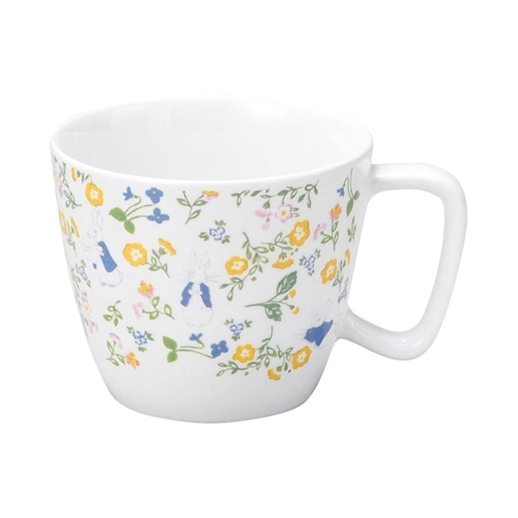 High Strength Porcelain That Is Hard To Break Lunch Small Deep Small Cup Set Peter Rabbit Natural Garden Easy for Children To Eat and Easy for Adults