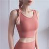 Женский красивый бюстгальтер для йоги на спине, антибликовый, амортизирующий, собирающий спортивный бюстгальтер