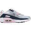 Nike Air Max 90 GS Pink Foam Armory Navy Детские кроссовки Белый Волк-Серый HF6358-104