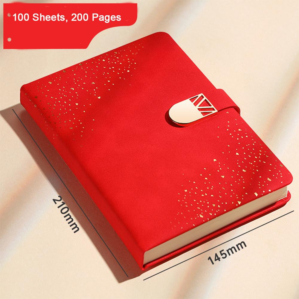 (Логотип можно выгравировать) Деловой блокнот А5 со звездным небом, предметная тетрадь, кожаный блокнот, дневник с пряжкой