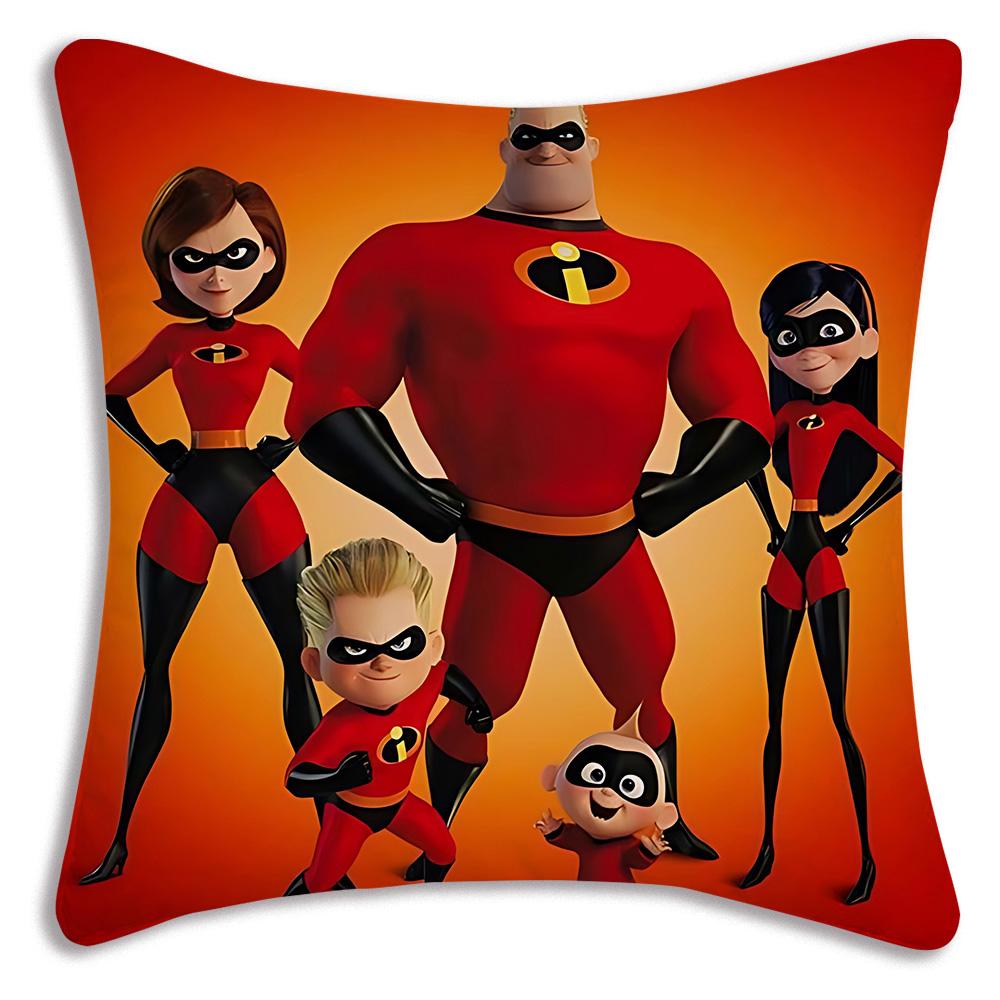 Наволочки The Incredibles Мультфильм Диван Декоративные Домашние Двусторонние Короткий Плюш Милая Наволочка для Подушки