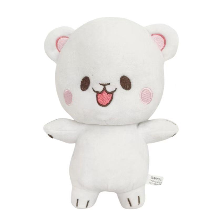 Milk Bear and Mocha Plush Cute Milk Bear Plush Doll
