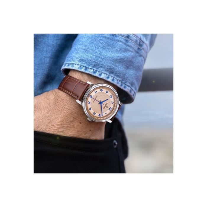 Montre - FESTINA - F20660/2 - Acier - Cuir Marron - Énergie Solaire