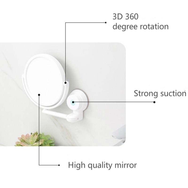 Magnifying Makeup Shaving Vanity Mirror 360° Bathroom Wall Massage | Bath Mirrors