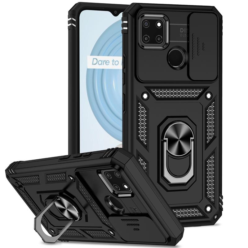 Чехол для OPPO Realme C21Y C25Y, противоударный защитный чехол для камеры, защитный чехол для телефона Realme C 21y C21 Y 25Y, автомобильный держатель, задняя крышка