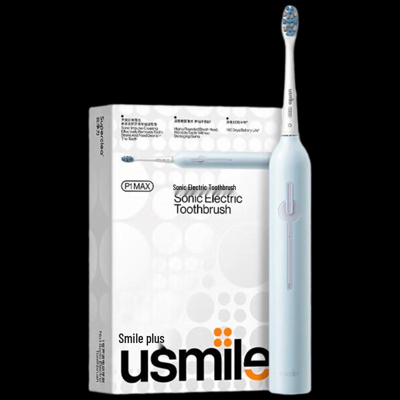 usmile Электрическая зубная щетка P1MAX, штепсель CN (адаптер в комплекте)