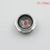 16Mm-48Mm Male Threaded Metal Air Compressor Oil Level Sight Glass