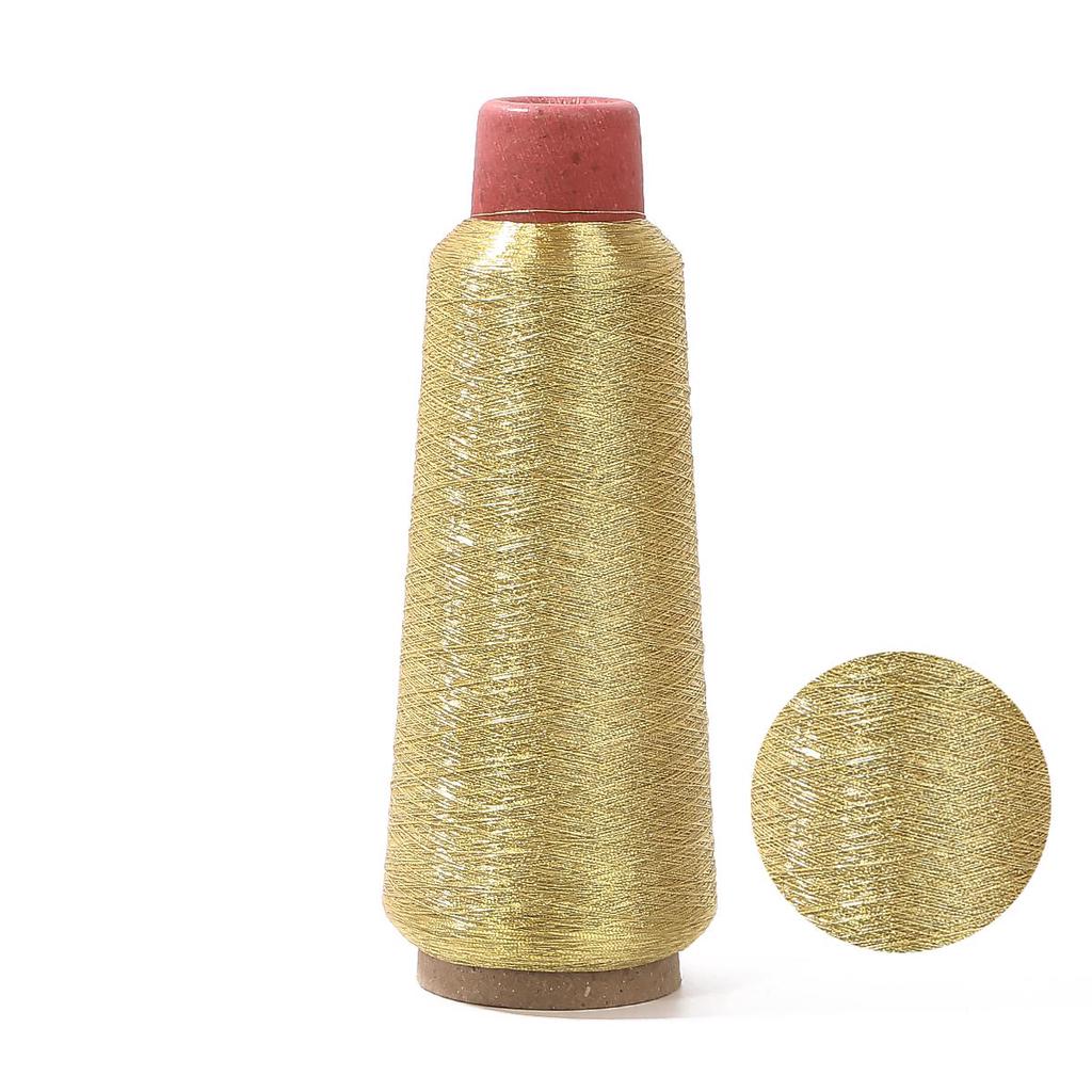 1шт 17 см x 6 см полиэстер цилиндрической формы швейная нить золотого и серебряного цвета для вышивания