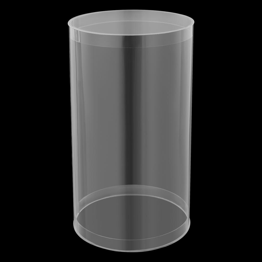 Набор из 5 акриловых подставок для свадебного сертификата, держатель для фото, прозрачные цилиндрические колонны для украшения вечеринки, выставочный стол