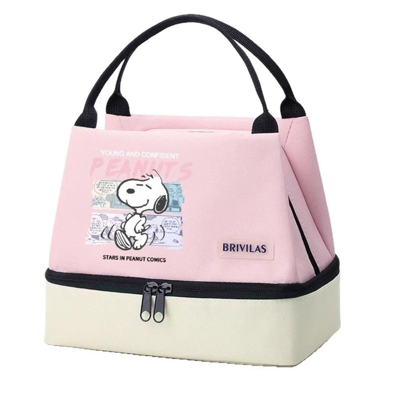 Изолированная сумка-ланч SNOOPY Color Block с хладоэлементом