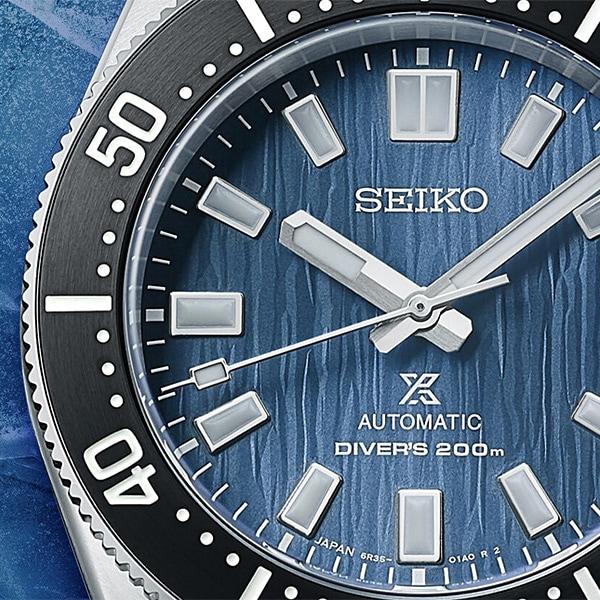 Seiko SBDC165 (PROSPEX DIVER SCUBA 1965 MechanicalDivers Современный дизайн Save the Ocean Модель Мужская металлическая группа)