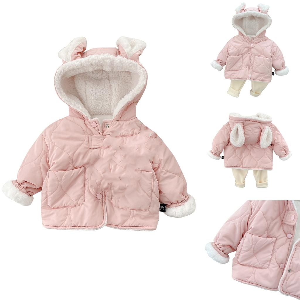 Зимняя двусторонняя джинсовая куртка для девочек для мальчиков