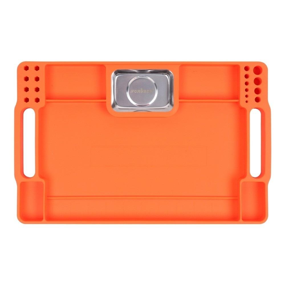 Silicone Magnetic Tool Mat Non-Slip Tool Storage Holder Tool Holder Tray Toolbox Storage