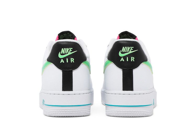 Men's Sneakers Nike Air Force 1 Low '07 LV8 White Aquamarine White/Aquamarine/Black/Green Strike