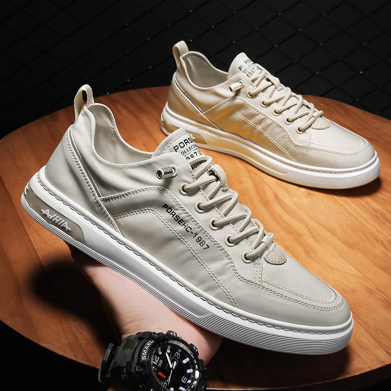 Мужская повседневная тканевая обувь Дышащая обувь для досок Мужская парусиновая обувь Модная обувь