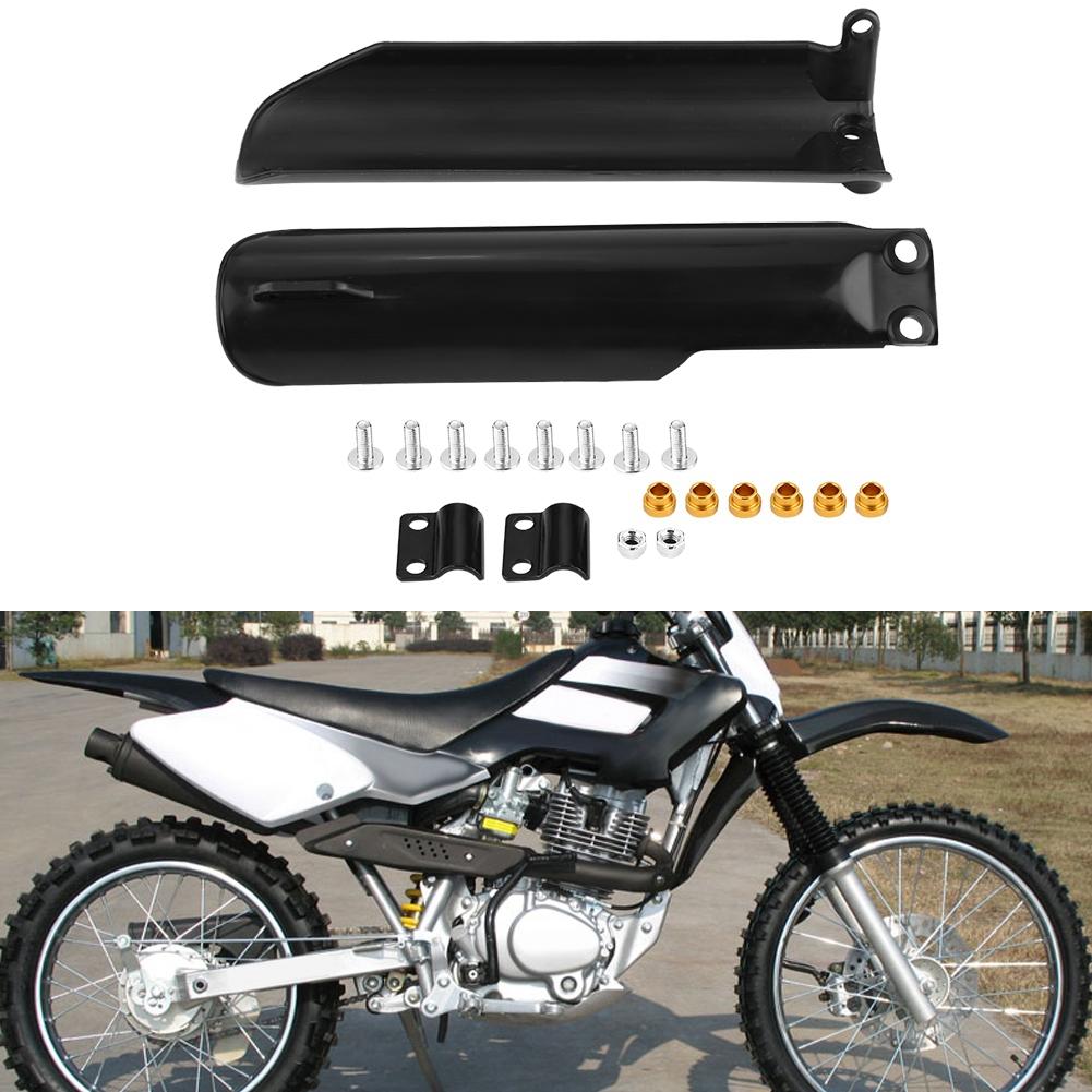 1 пара защитных щитков передней вилки для мотоцикла-внедорожника объемом 150 куб. см, 160 куб. см, 200 куб. см, 250 куб. см