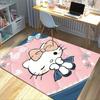1 шт. Коврик Hello Kitty - Милый Мультяшный Ковер для Декора Комнаты, Подарок на День Рождения, Офисный Коврик, Уличный Коврикz110