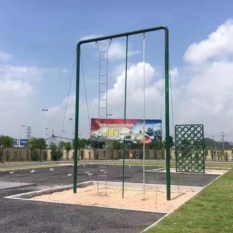 Outdoor Heavy-Duty Rope Climbing Training Frame